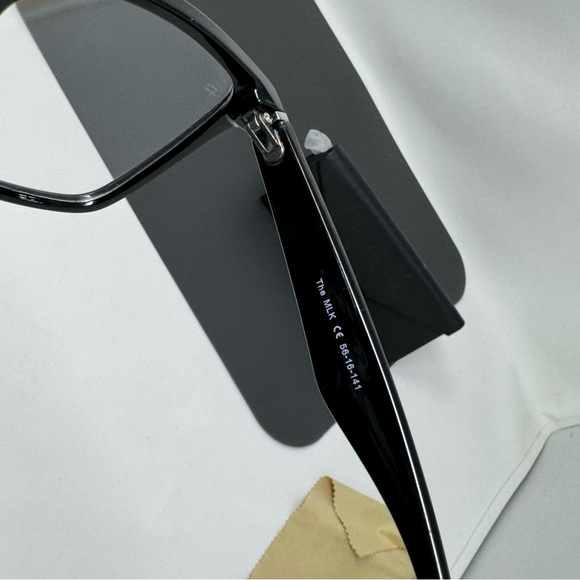 Prive Revaux Eyeglasses Frames Black Handcrafted The MLK 56-16-141 Wide Lenses - Picture 13 of 14